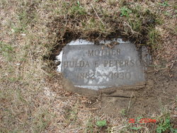 Hulda Sofia <I>Forslund</I> Peterson 