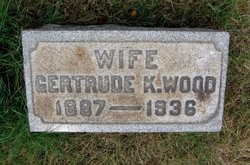 Gertrude K. <I>Murr</I> Wood 