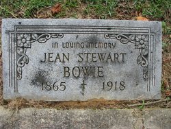 Jean “Jane” <I>Stewart</I> Bowie 