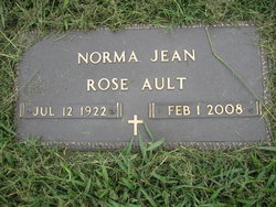 Norma Jean <I>Rose</I> Ault 