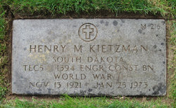 TEC5 Henry M Kietzman 