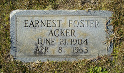 Earnest Foster Acker 