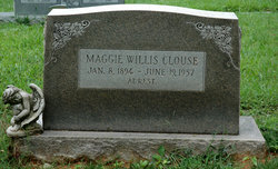 Maggie Augusta <I>Willis</I> Clouse 