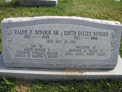 Edith <I>Dilley</I> Bender 
