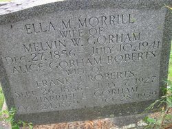 Ella M. <I>Hobbs</I> Morrill 