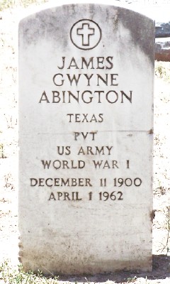 James Gwyne Abington 