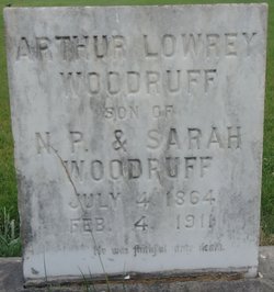 Arthur Lowery Woodruff 