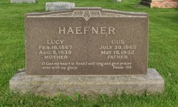 Louisa “Lucy” <I>Buettner</I> Haefner 