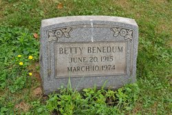 Betty “Elizabeth” <I>Ford</I> Benedum 