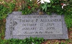 Therese P Alexander 