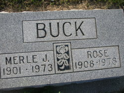 Merle J Buck 
