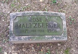 Rose Ann <I>Lotz</I> Maltzberger 