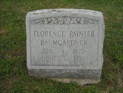 Mary Florence <I>Painter</I> Baumgardner 
