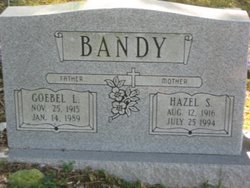 Hazel S. <I>Singleton</I> Bandy 