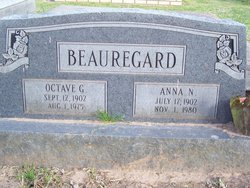 Anna N <I>Needham</I> Beauregard 