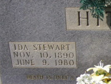 Ida Lillian <I>Stewart</I> Hitt 
