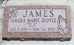 Tamara Marie “TJ” <I>Quayle</I> James 