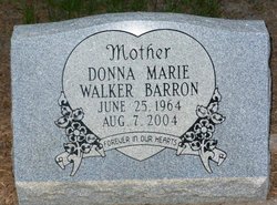 Donna Marie <I>Walker</I> Barron 