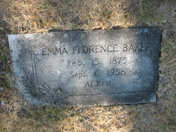 Emma Florence <I>Haulman</I> Baker 