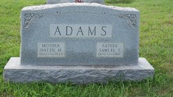 Hattie Maude <I>Adams</I> Adams 