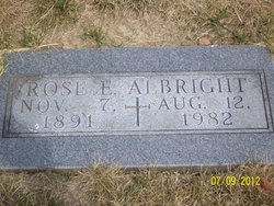 Rose E. <I>Huesing</I> Albright 