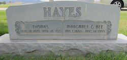 Margaret Georginna <I>Bee</I> Hayes 