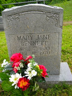 Mary Jane <I>Gouge</I> Bennett 