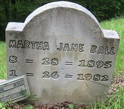 Martha J. <I>Owens</I> Ball 