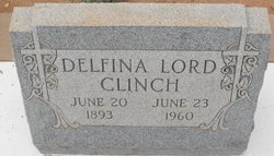 Delfina J <I>Lord</I> Clinch 