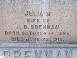 Julia M. <I>Gormley</I> Brennan 