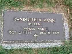 Randolph Miller “Randy” Mann 