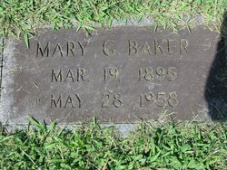 Mary Orena <I>Graves</I> Baker 