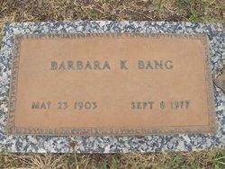 Barbara K. Bang 