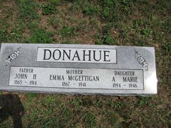Emma <I>McGettigan</I> Donahue 