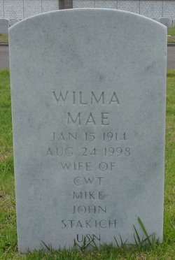 Wilma Mae Stakich 