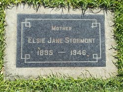 Elsie Jane <I>Hudkins</I> Stormont 