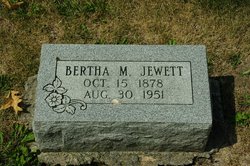 Bertha Maude <I>Fetrow</I> Smith Jewett 