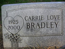 Carrie <I>Love</I> Bradley 