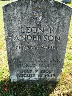 Leon F Anderson 