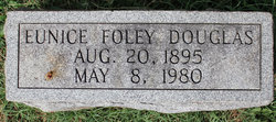 Eunice <I>Foley</I> Douglas 