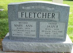 Mary Ann <I>Limb</I> Fletcher 