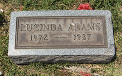 Lucinda <I>McClure</I> Adams 