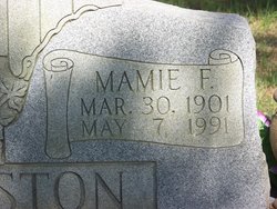 Mamie F. <I>Whitten</I> Huddleston 