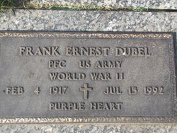 Frank Ernest Dubel 