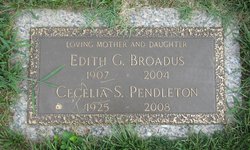 Cecilia S. <I>Broadus</I> Pendleton 