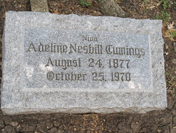 Adeline Nina <I>Nesbitt</I> Cumings 