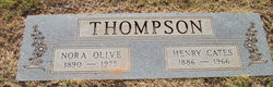 Nora Olive <I>Carter</I> Thompson 