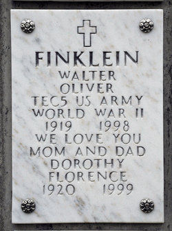 Walter Oliver Finklein 