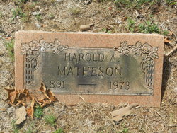 Harold Alexander Matheson 
