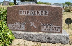Mary Elizabeth <I>Bremer</I> Boedeker 